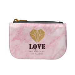 We Deserve Love Coin Change Purse by YANcow