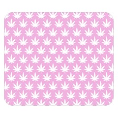 Kawaii Cannabis  Double Sided Flano Blanket (small)  by thethiiird
