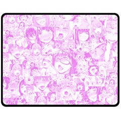 Pink Hentai  Fleece Blanket (medium)  by thethiiird