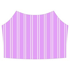 Nice Stripes - Lavender Purple Summer Cropped Co-ord Set by FashionBoulevard