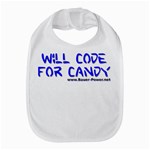 Will Code For Candy Bib