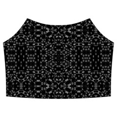 Black And White Tech Pattern Summer Cropped Co-ord Set by dflcprintsclothing