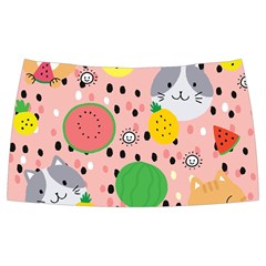 Cats And Fruits  Classic Midi Skirt by Sobalvarro