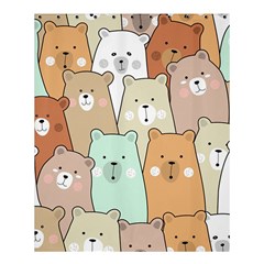 Colorful-baby-bear-cartoon-seamless-pattern Shower Curtain 60  X 72  (medium)  by Sobalvarro