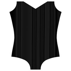 Pitch Black Color Stripes Princess Tank Leotard  by SpinnyChairDesigns