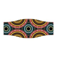Aztec Multicolor Mandala Stretchable Headband by tmsartbazaar
