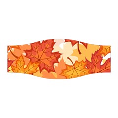 Autumn Leaves Pattern Stretchable Headband by designsbymallika
