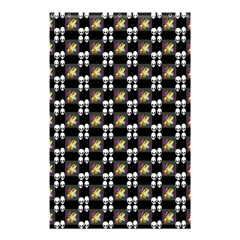 Shiny Skull Shower Curtain 48  X 72  (small)  by Sparkle