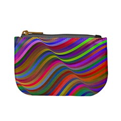 Psychedelic Surreal Background Mini Coin Purse by AnjaniArt
