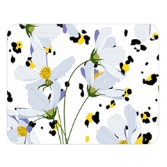 Tree Poppies  Double Sided Flano Blanket (large)  by Sobalvarro