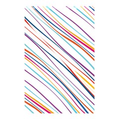Beautiful Stripes Shower Curtain 48  X 72  (small)  by designsbymallika