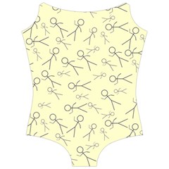 Little Men In Yellow Camisole Leotard  by JustToWear