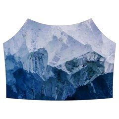 Blue Ice Mountain Summer Cropped Co-ord Set by goljakoff
