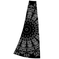Gothic Mandala Velour Split Maxi Skirt by MRNStudios