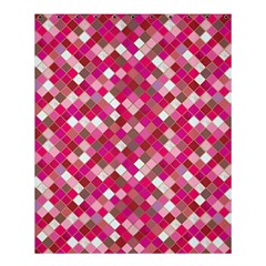 Pink Tiles Shower Curtain 60  X 72  (medium)  by designsbymallika