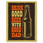 Dad beer Poster 18  x 24  18 x24  Poster - 1