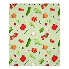 Seamless Pattern With Vegetables  Delicious Vegetables Shower Curtain 60  X 72  (medium)  by SychEva