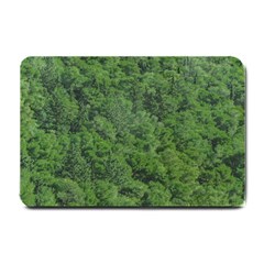 Leafy Forest Landscape Photo Small Doormat  by dflcprintsclothing