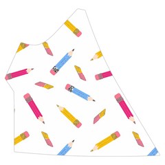 Multicolored Pencils And Erasers Sleeveless Tie Ankle Jumpsuit by SychEva