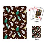 Easter rabbit pattern Playing Cards Single Design (Rectangle)