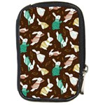 Easter rabbit pattern Compact Camera Leather Case