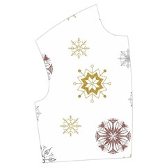 Magic Snowflakes Cropped Zip Up Lounge Set by SychEva