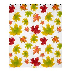 Bright Autumn Leaves Shower Curtain 60  X 72  (medium) 