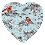 Christmas birds Jigsaw Puzzle (Heart)