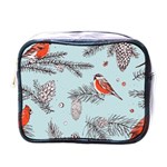 Christmas birds Mini Toiletries Bag (One Side)