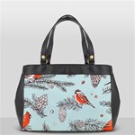 Christmas birds Oversize Office Handbag (2 Sides)