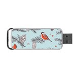 Christmas birds Portable USB Flash (Two Sides)
