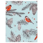 Christmas birds Drawstring Bag (Large)