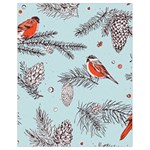 Christmas birds Drawstring Bag (Small)