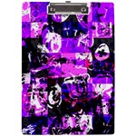 Purple Graffiti A4 Clipboard