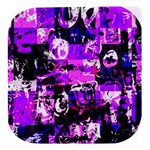 Purple Graffiti Stacked food storage container