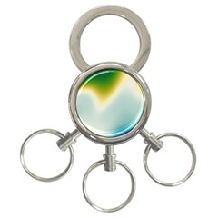 Gradientcolors 3-ring Key Chain by Sparkle