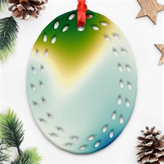 Gradientcolors Ornament (oval Filigree) by Sparkle