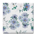 Floral pattern Tile Coaster