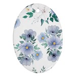 Floral pattern Ornament (Oval)