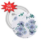 Floral pattern 2.25  Buttons (100 pack) 