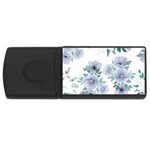 Floral pattern Rectangular USB Flash Drive