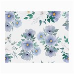Floral pattern Small Glasses Cloth (2 Sides)