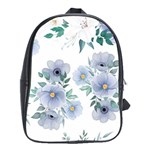 Floral pattern School Bag (XL)