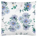 Floral pattern Large Flano Cushion Case (One Side)