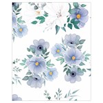 Floral pattern Drawstring Pouch (XL)
