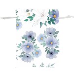 Floral pattern  Lightweight Drawstring Pouch (XL)