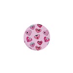 Emoji Heart 1  Mini Buttons