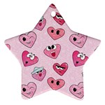 Emoji Heart Ornament (Star)