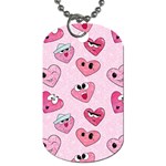 Emoji Heart Dog Tag (One Side)