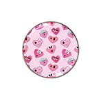 Emoji Heart Hat Clip Ball Marker (4 pack)